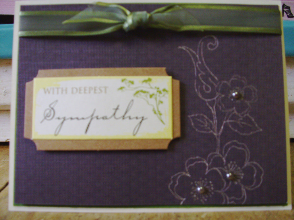 WITH DEEPEST SYMPATHY