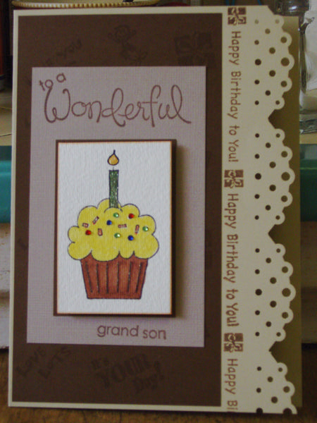 TO A WONDERFUL GRANDSON